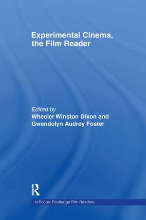 Experimental Cinema, The Film Reader de Gwendolyn Audrey Foster