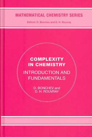 Complexity: Introduction and Fundamentals de D.G. Bonchev