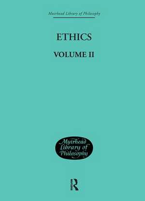Ethics: Volume II de Nicolai Hartmann