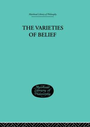 Varieties of Belief de Paul Helm