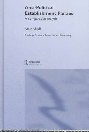 Anti-Political Establishment Parties: A Comparative Analysis de Amir Abedi