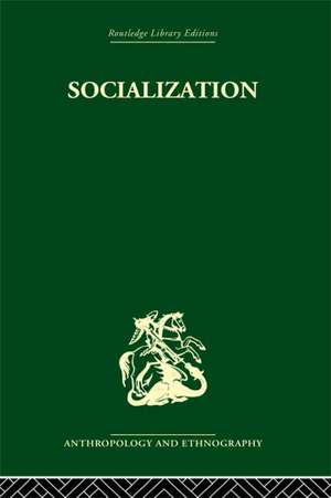 Socialization: The approach from social anthropology de Philip Mayer