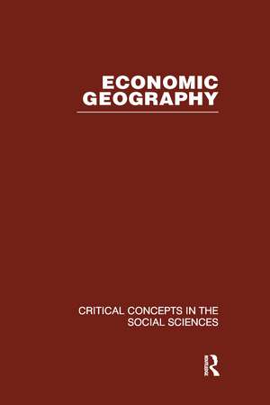 Economic Geography de Ronald L. Martin