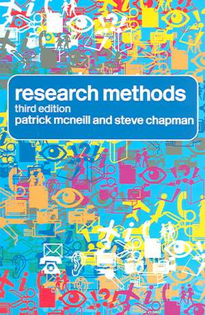 Research Methods de Steve Chapman