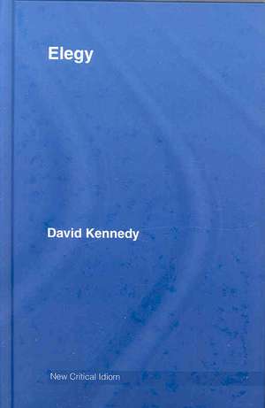 Elegy de David Kennedy