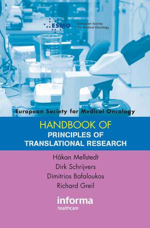 ESMO Handbook on Principles of Translational Research de Håkan Mellstedt