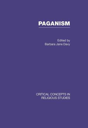 Paganism de Barbara Jane Davy