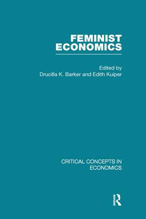 Feminist Economics de Drucilla Barker