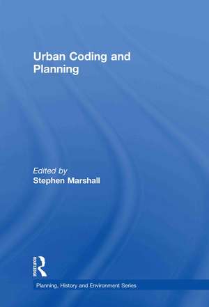 Urban Coding and Planning de Stephen Marshall