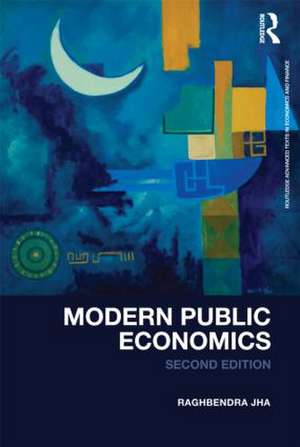 Modern Public Economics de Raghbendra Jha