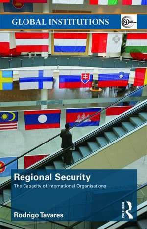 Regional Security: The Capacity of International Organizations de Rodrigo Tavares