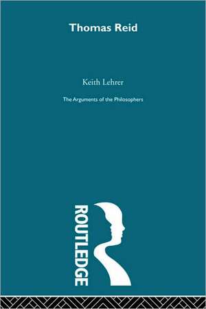 Reid-Arg Philosophers de Keith Lehrer