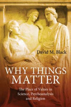 Why Things Matter: The Place of Values in Science, Psychoanalysis and Religion de David M. Black