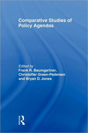 Comparative Studies of Policy Agendas de Frank R. Baumgartner