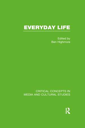 Everyday Life de Ben Highmore