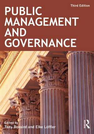 Public Management and Governance de Tony Bovaird