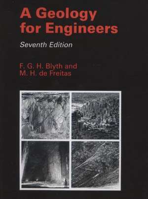 A Geology for Engineers de F.G.H. Blyth