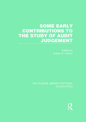 Routledge Library Editions: Accounting de Various