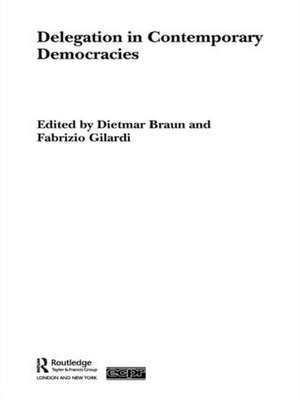 Delegation in Contemporary Democracies de Fabrizio Gilardi