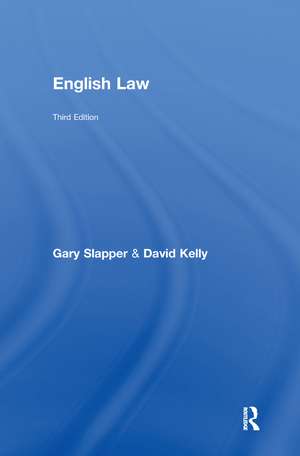 English Law de Gary Slapper