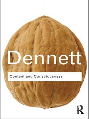 Content and Consciousness de Daniel C. Dennett