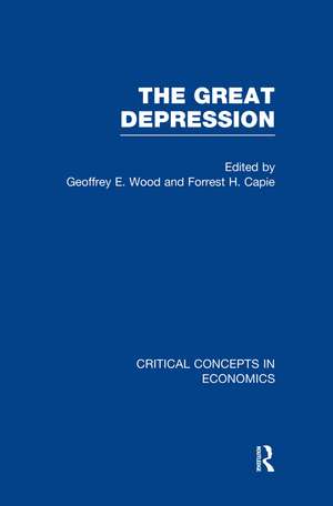 The Great Depression de Geoffrey E. Wood