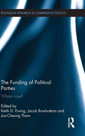 The Funding of Political Parties: Where Now? de Keith Ewing