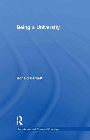 Being a University de Ronald Barnett