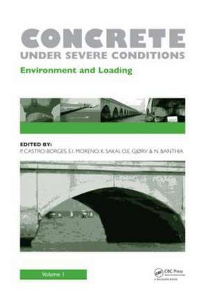 Concrete Under Severe Conditions, Two Volume Set de Pedro Castro-Borges