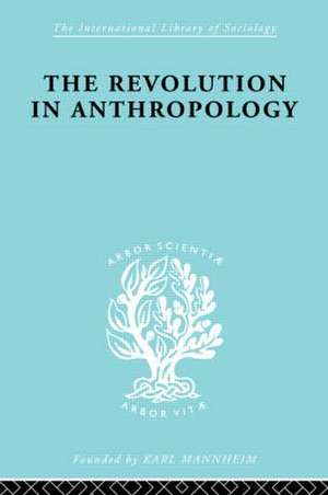 The Revolution in Anthropology Ils 69 de I.C. Jarvie