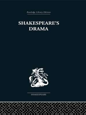 Shakespeare's Drama de Una Ellis-Fermor