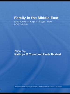 Family in the Middle East: Ideational change in Egypt, Iran and Tunisia de Kathryn M. Yount