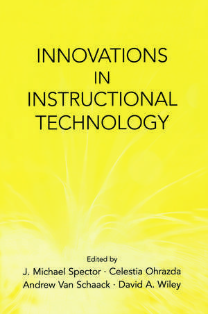 Innovations in Instructional Technology: Essays in Honor of M. David Merrill de J. Michael Spector