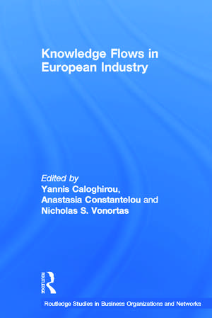 Knowledge Flows in European Industry de Yannis Caloghirou