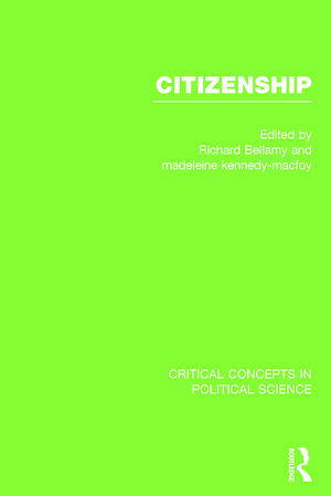 Citizenship de Richard Bellamy