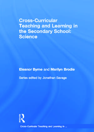 Cross Curricular Teaching and Learning in the Secondary School... Science de Eleanor Byrne