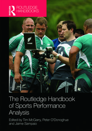 Routledge Handbook of Sports Performance Analysis de Tim McGarry