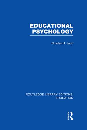 Educational Psychology de Charles H. Judd