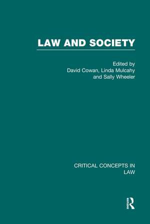 Law and Society de David Cowan