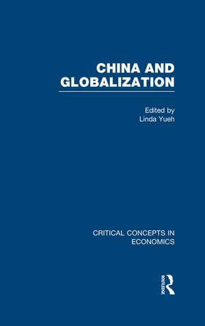 China and Globalization de Linda Yueh