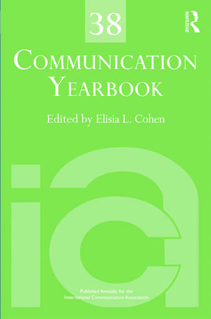 Communication Yearbook 38 de Elisia Cohen