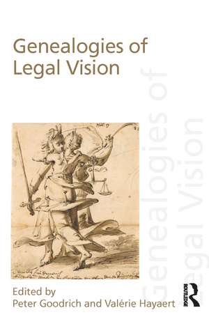 Genealogies of Legal Vision de Peter Goodrich