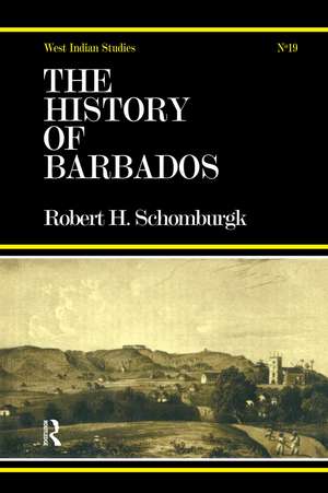 History of Barbados de Sir Robert Schomburg