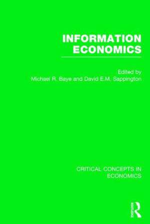 Information Economics de David Sappington