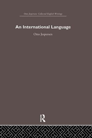 International Language de Otto Jespersen