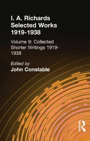 Collected Shorter Writings V9 de John Constable