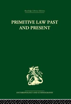 Primitive Law, Past and Present de A.S. Diamond