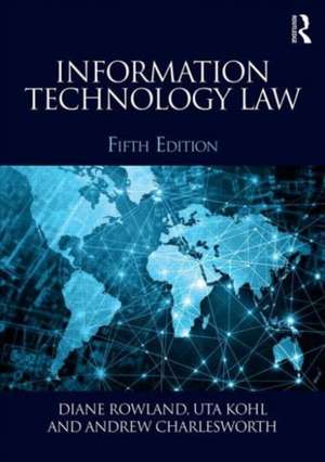 Information Technology Law de Uta Kohl