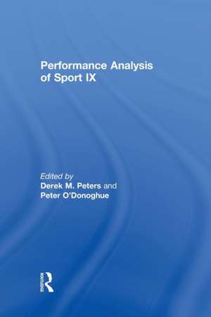 Performance Analysis of Sport IX de Derek Peters