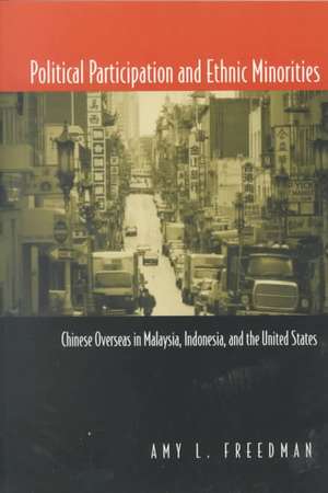 Political Participation and Ethnic Minorities: Chinese Overseas in Malaysia, Indonesia, and the United States de Amy L. Freedman